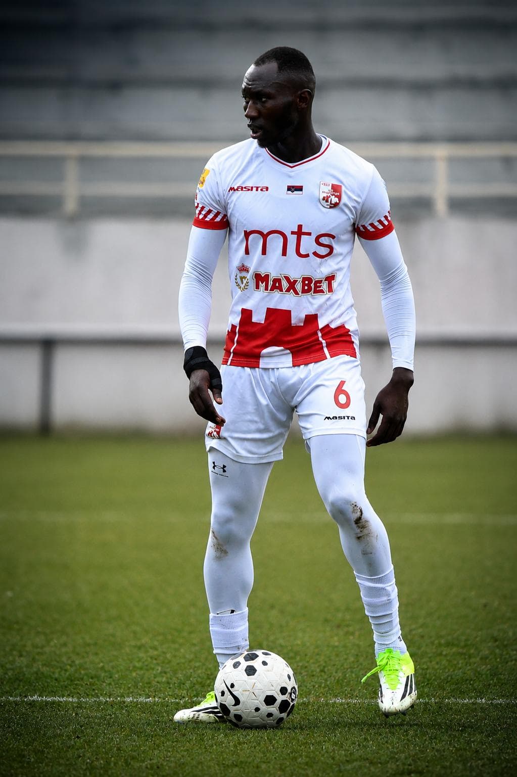 Franck Kanouté au FK Radnički Niš